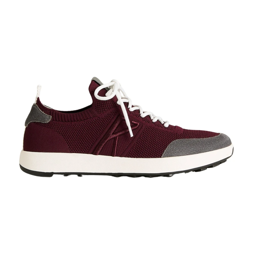 Kiton Katoen Kalfsleren Sneakers Heren Schoenen Veelkleurig Multicolor