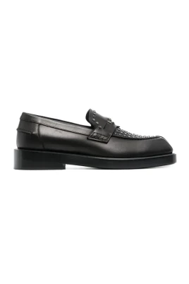 Medusa Studded Loafers