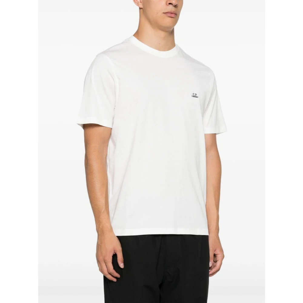 C.P. Company Witte Gaas T-shirt White Heren
