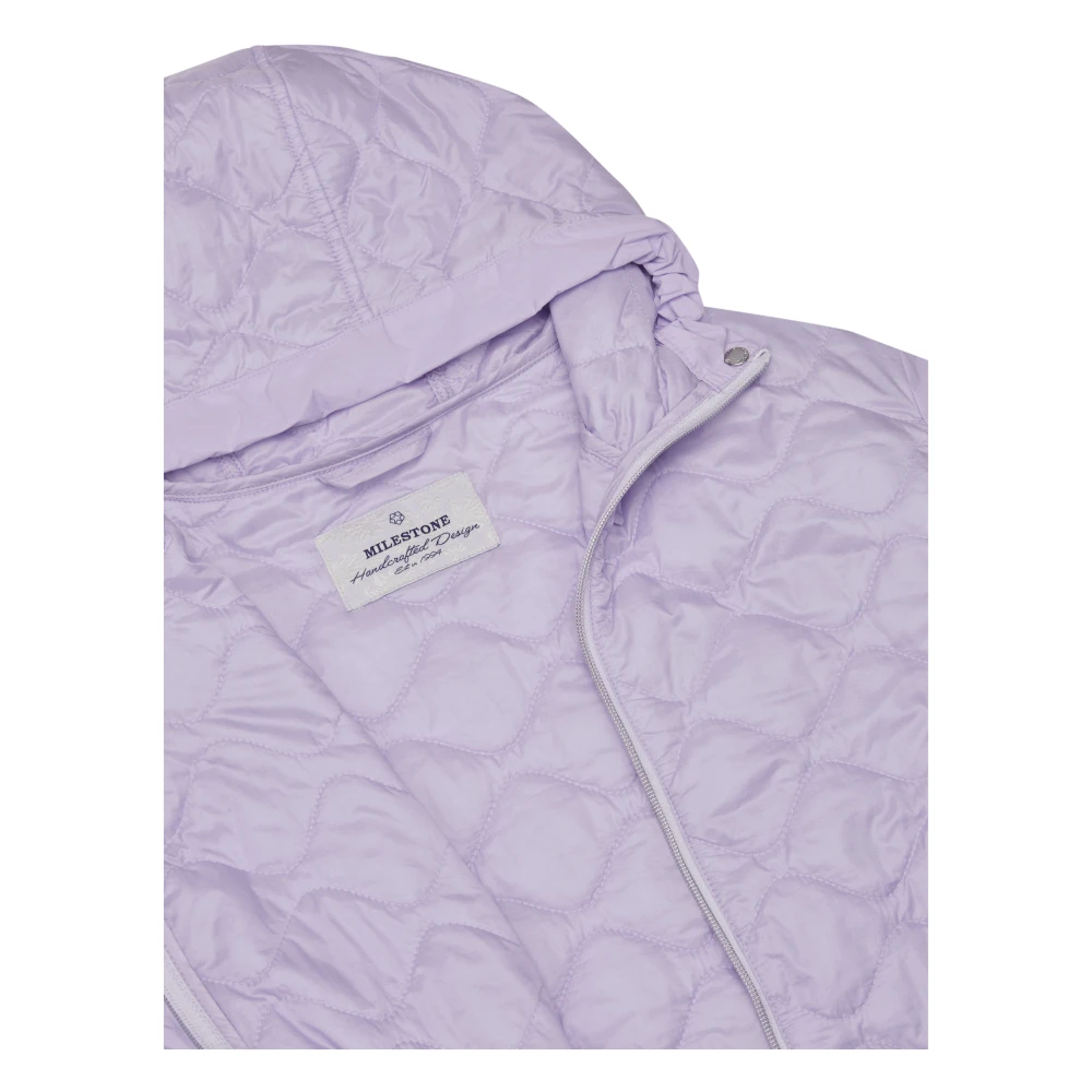 Milestone Sportieve Ribstop Jas met Parachutesilk Purple Dames