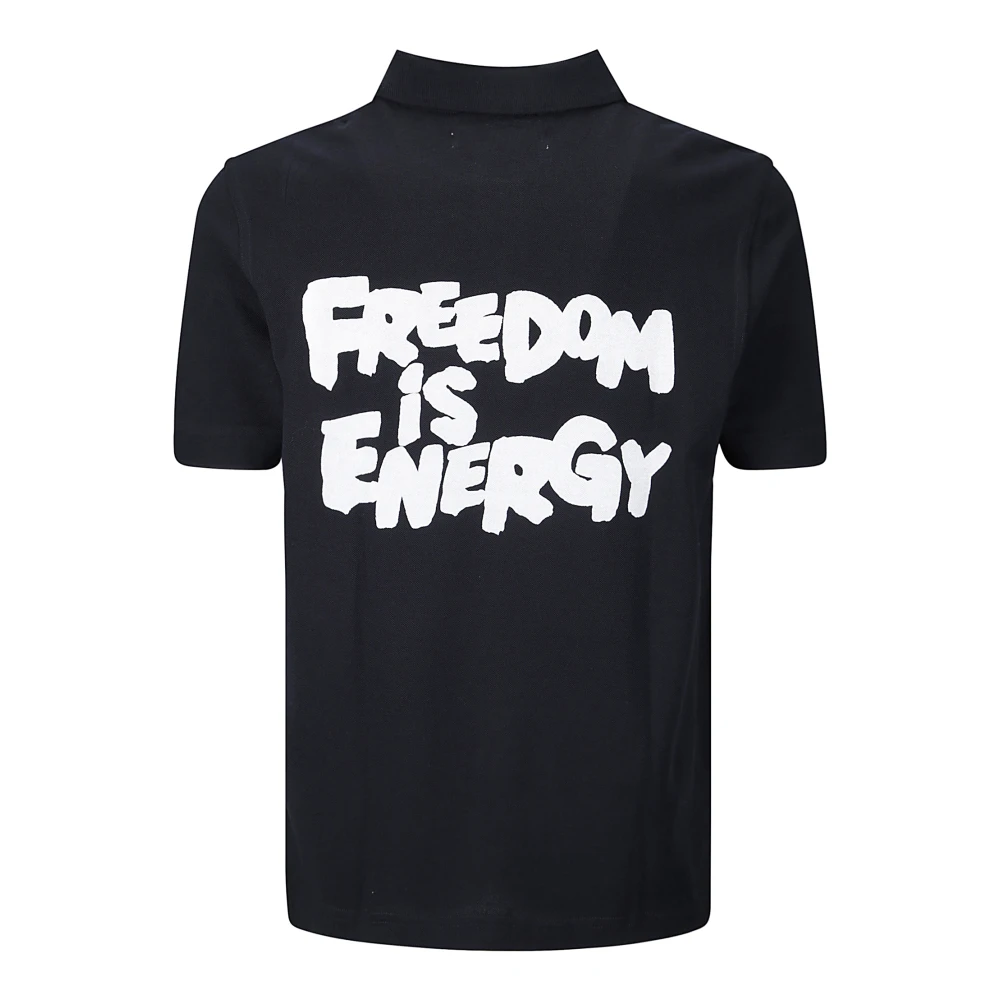 Comme des Garçons Gebreid Heren T-Shirt Blue Heren