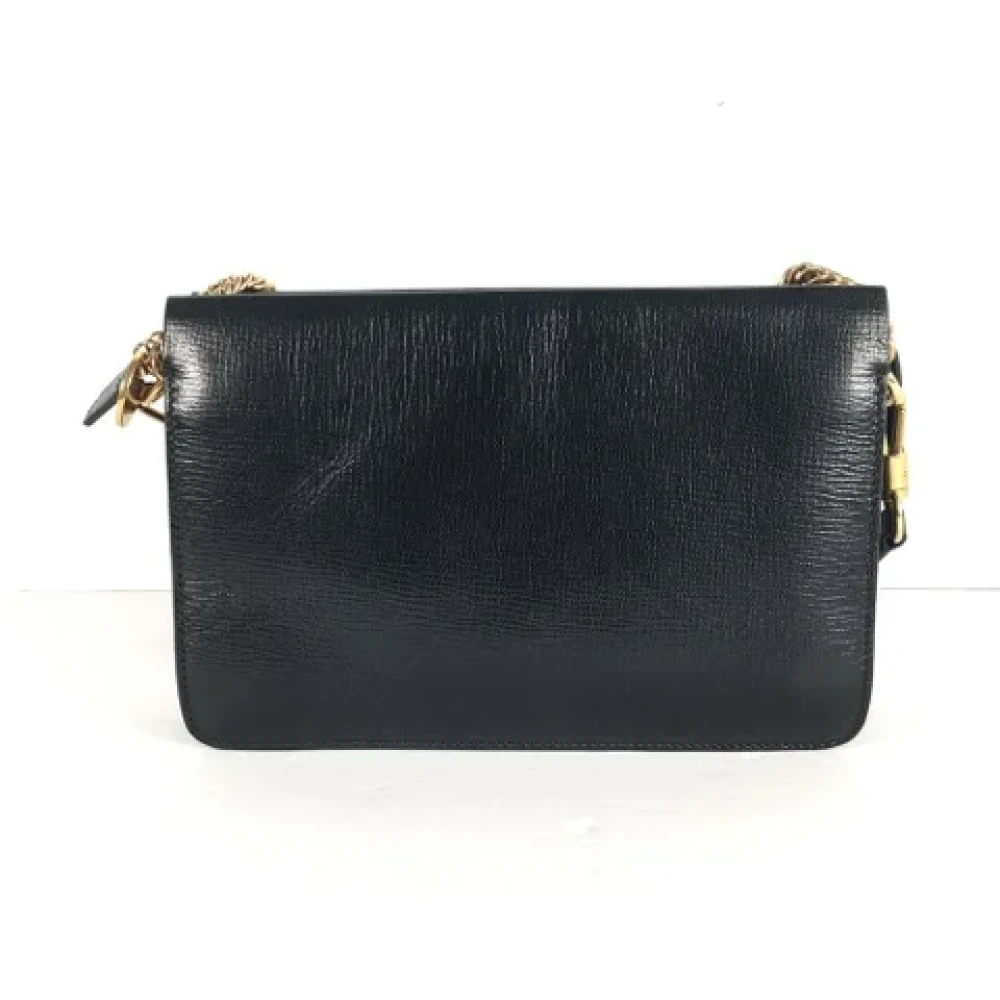 Givenchy Pre-owned Leather shoulder-bags Black Dames