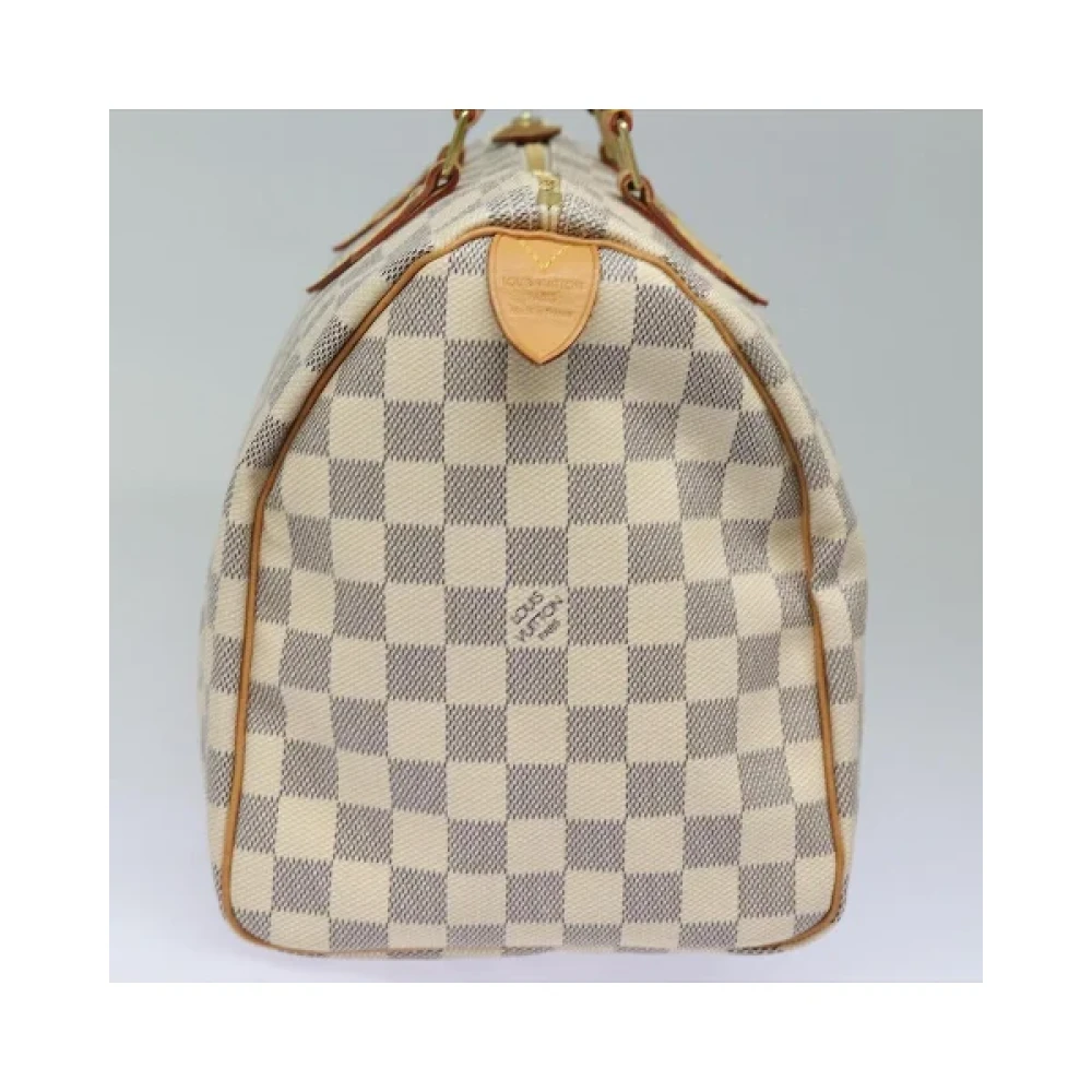 Louis Vuitton Vintage Pre-owned Canvas handbags Beige Dames