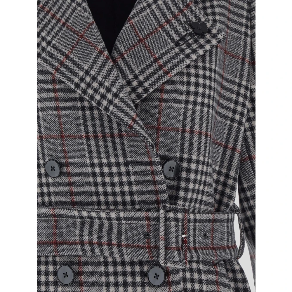 Lardini Dubbel Breasted Wollen Damesjas Multicolor Dames