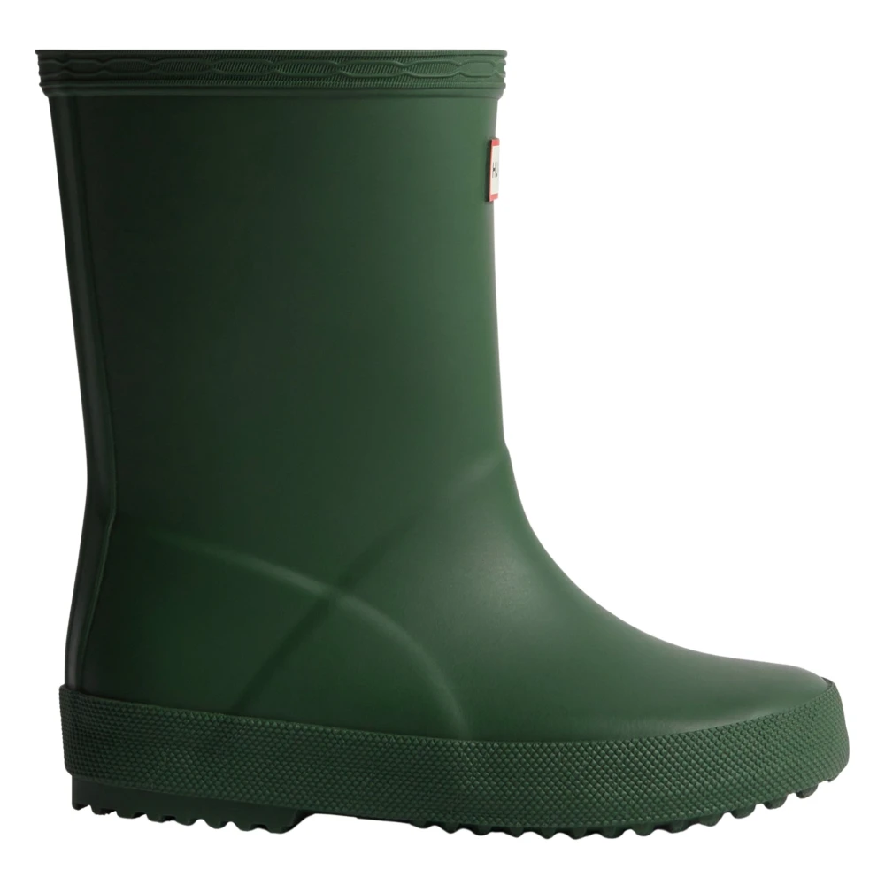 Hunter Unisex Kids Green Kids Wellies, 25 Eu, First Classic Rain Boots