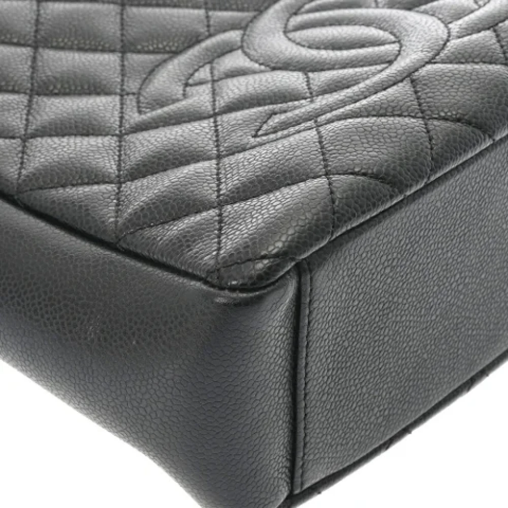 Chanel Vintage Pre-owned Leather chanel-bags Black Dames