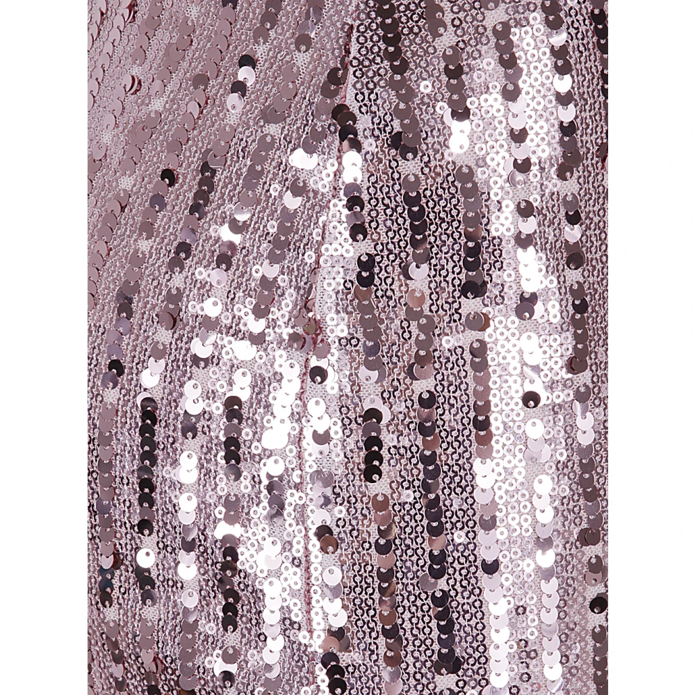 Rotate Birger Christensen Sequin Kokerrok Pink Dames