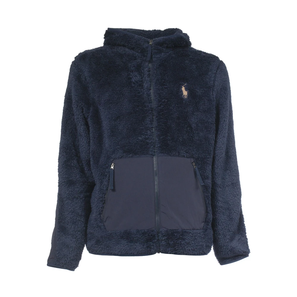 Polo Ralph Lauren Hooded Sweatshirt Jacka med Blixtlås Blue, Herr