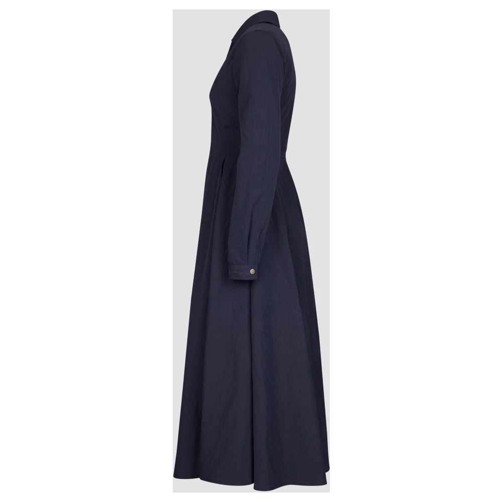 add Jurk IN Nylon Truman Crease Blue Dames