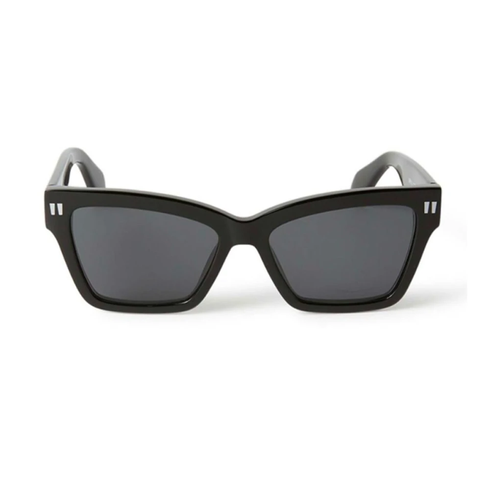 Off White Unisex Black/White Cincinnati Cat-Eye Sunglasses