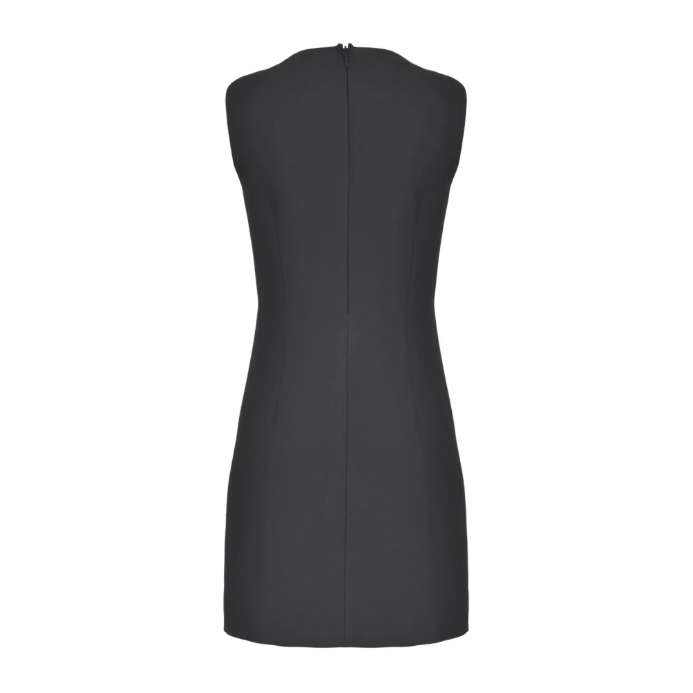 pinko Technische Gewapende Jurk Black Dames