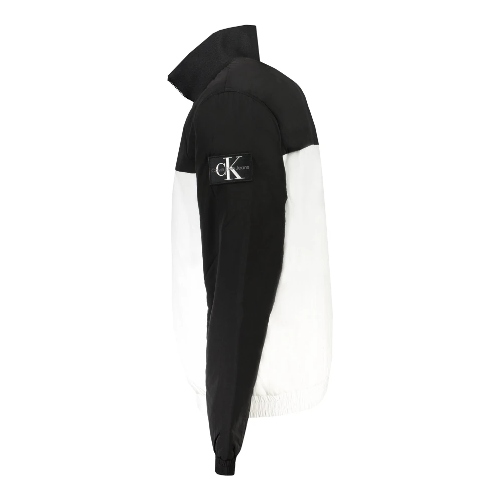 Calvin Klein Witte Jack met Lange Mouwen en Print White Heren