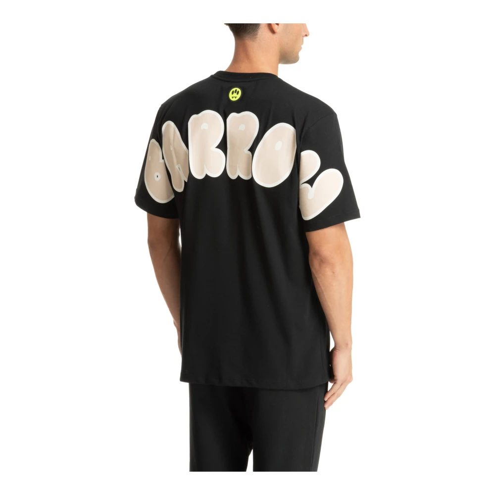 Barrow Effen Logo T-shirt Black Heren