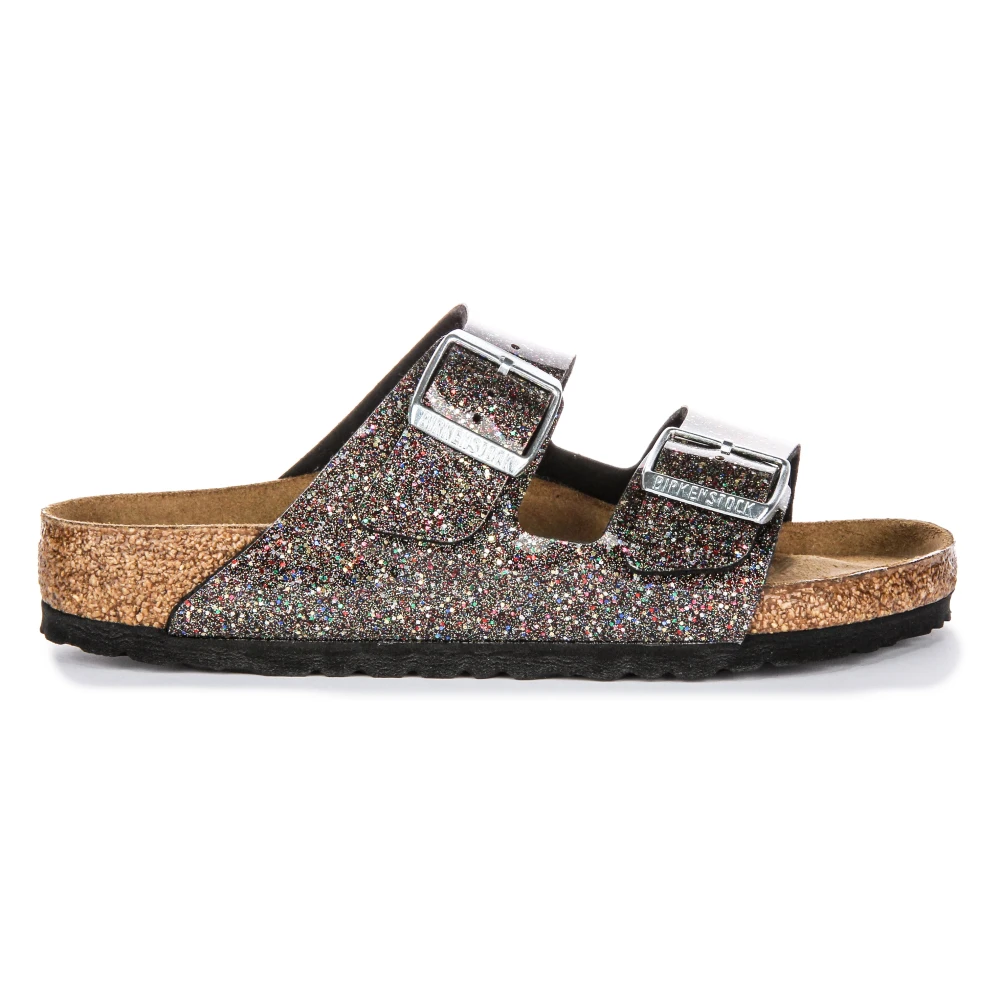 Birkenstock Unisex Kids Black Arizona Birko-Flor - Kids Sandals - 39 Eu - Kids