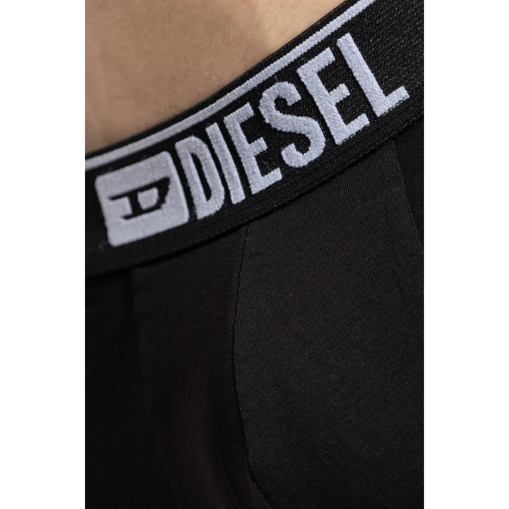 Diesel Driepak boxershorts met logo Multicolor Heren