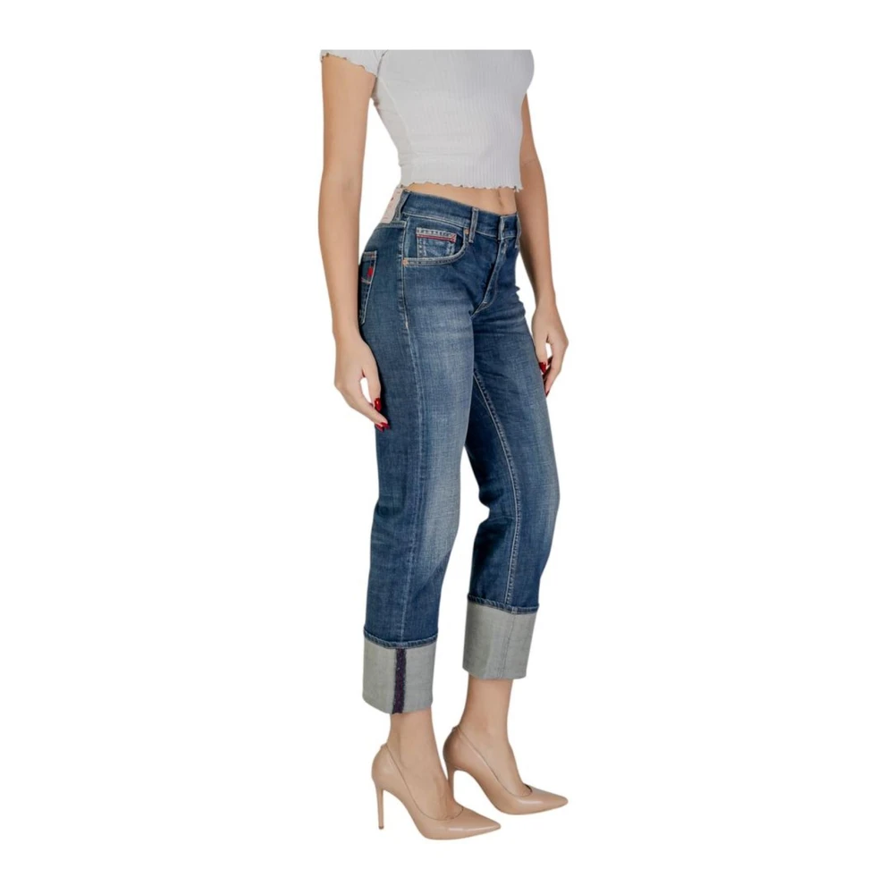 Replay Blauwe Bootcut Jeans Blue Dames