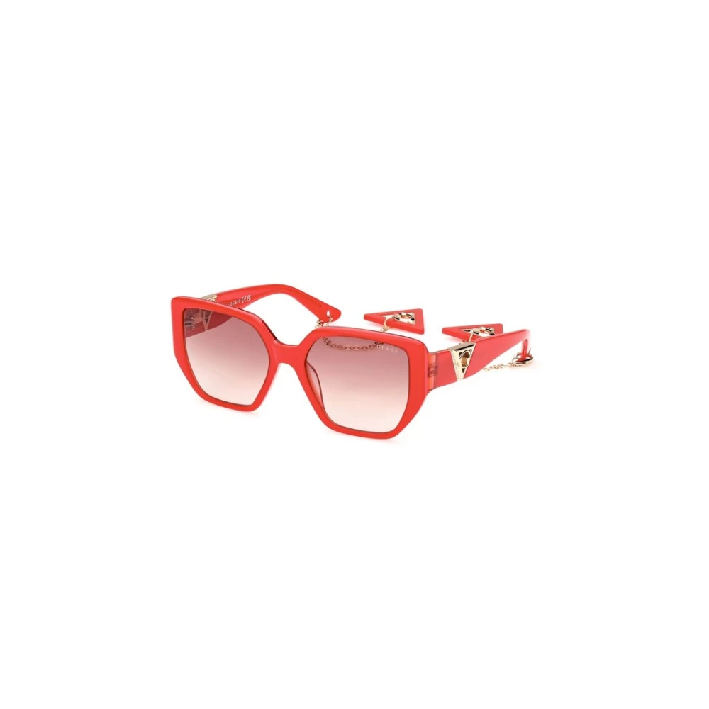 Guess Unisex Red Authentic Stylish Glasses With Top-Notch Service