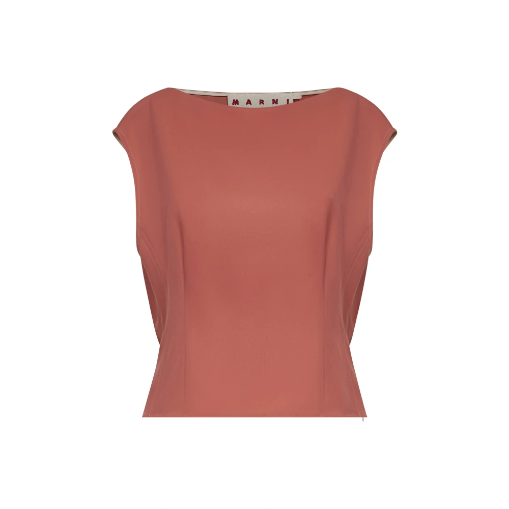 Marni Kvinno Rosa Toppar Dam, S, Top