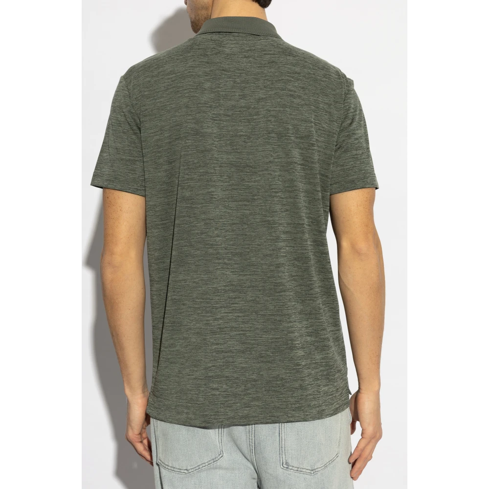 Emporio Armani EA7 Polo met patch Green Heren