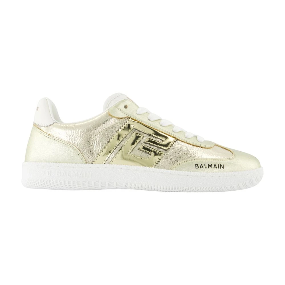 Balmain Yellow Swan Trainers - Female - Sneakers - 2 Uk - Shoes