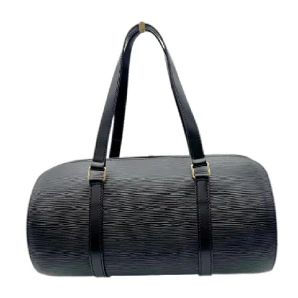 Louis Vuitton Vintage Pre-owned Leather handbags Black Dames