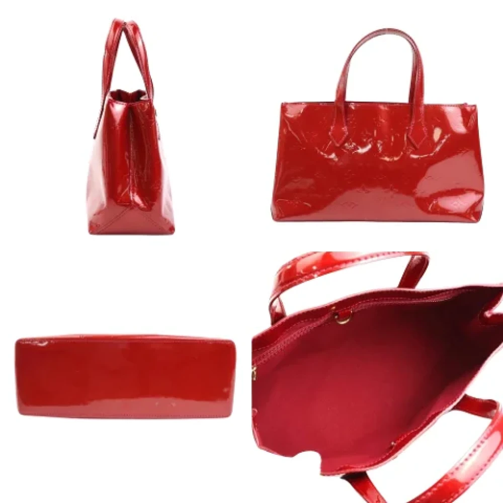 Louis Vuitton Vintage Pre-owned Leather louis-vuitton-bags Red Dames