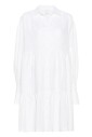 robe-midi-en-lin-blanc-avec-boutons