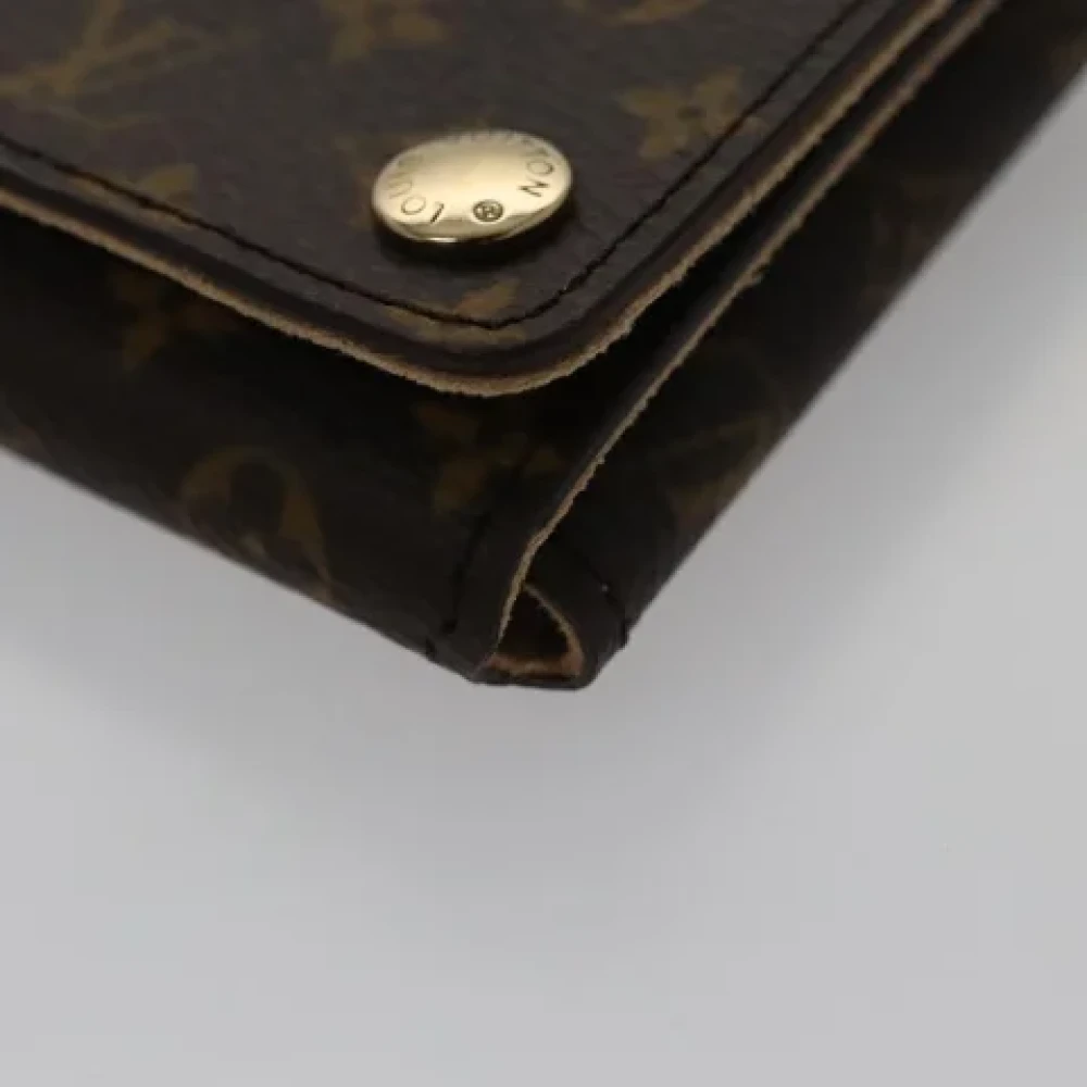 Louis Vuitton Vintage Pre-owned Canvas wallets Brown Unisex