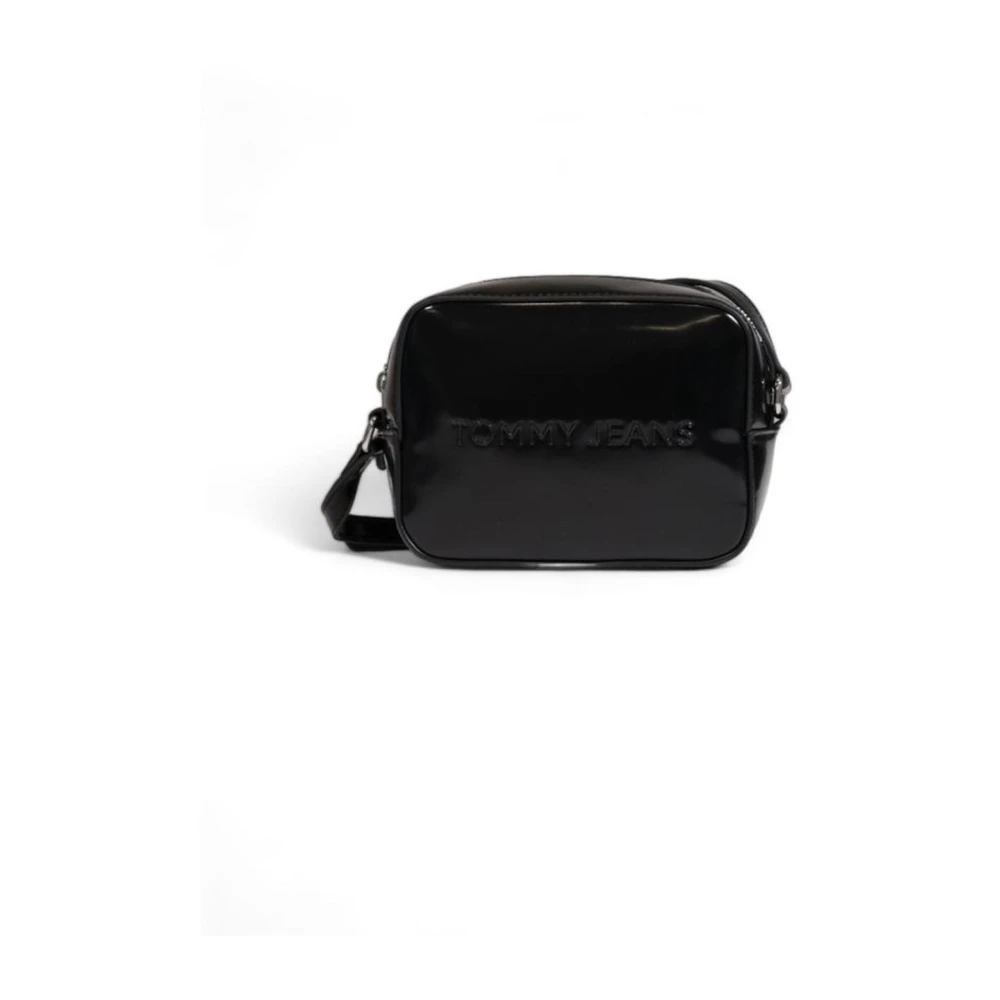 Tommy Hilfiger Zwarte Polyethyleen Handtas Dames Tassen Collectie Black Dames