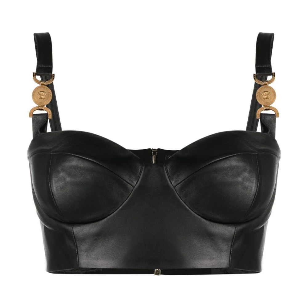 Tops > Sleeveless Tops - - Versace - Modalova