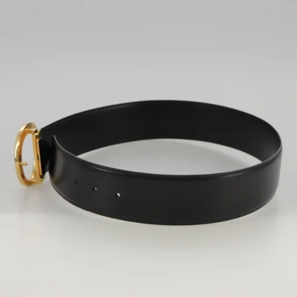 Cartier Vintage Pre-owned Leather belts Black Dames