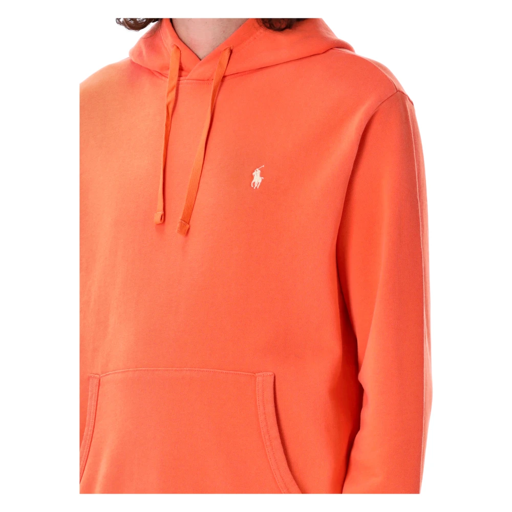 Polo Ralph Lauren Seizoensgebonden Klassieke Hoodie voor Mannen Orange Heren