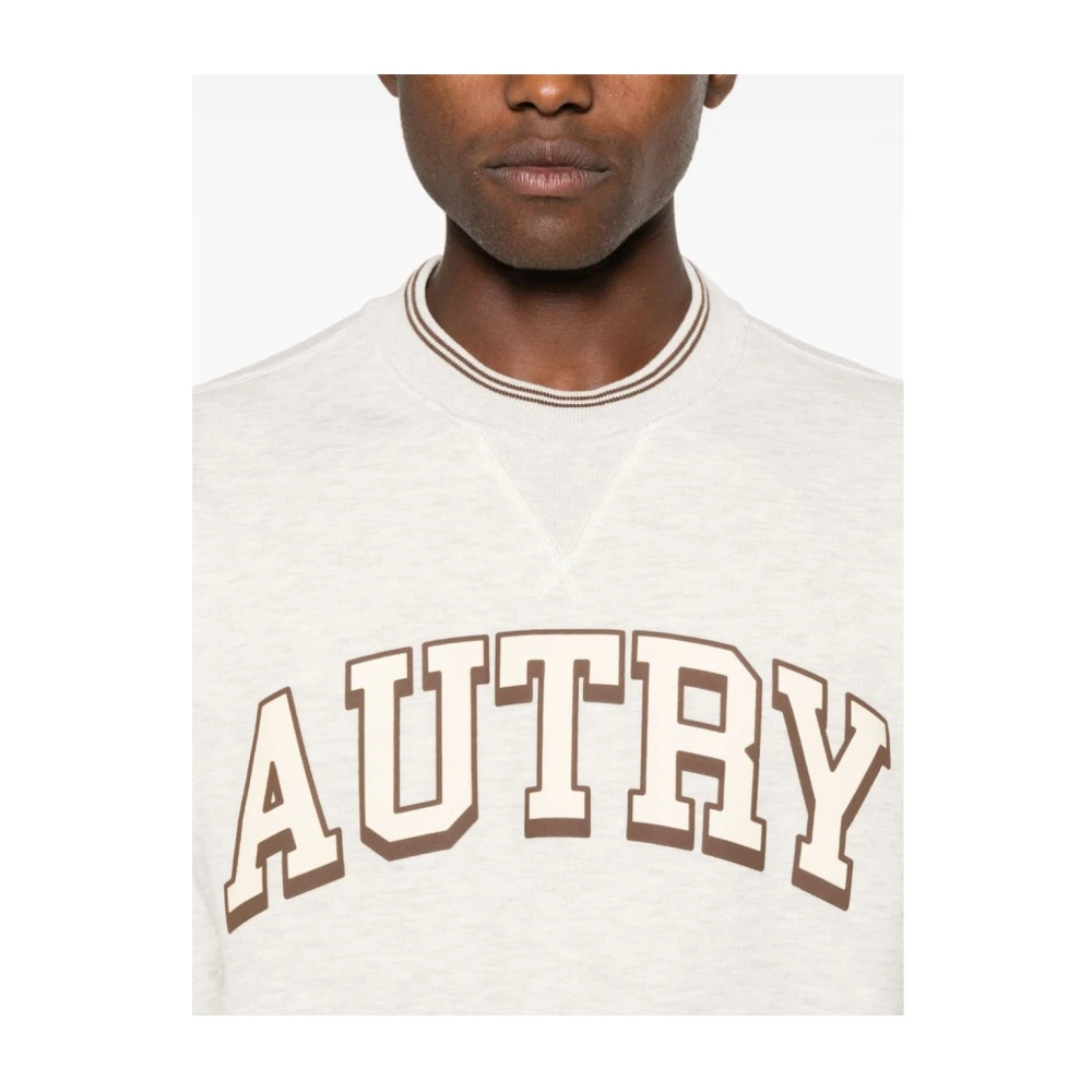Autry Stijlvol Sweatshirt White Heren