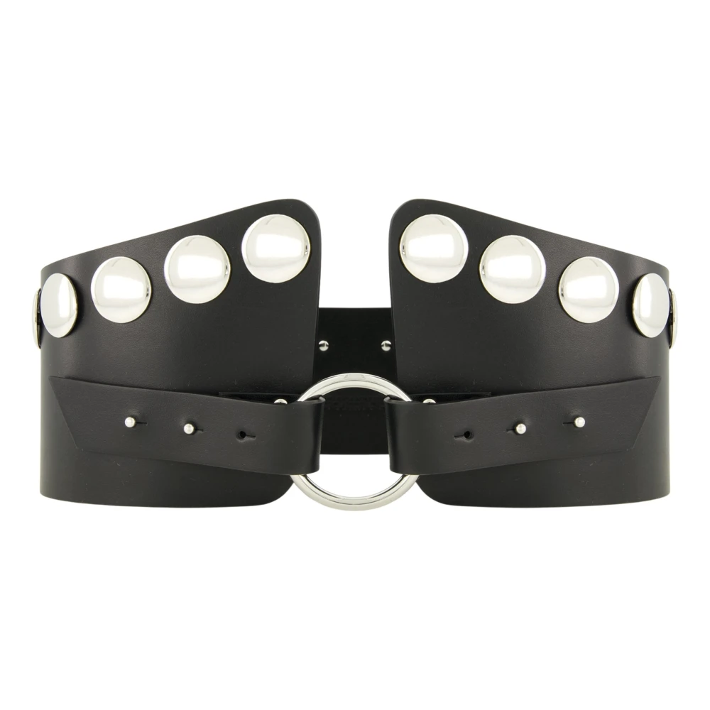 Iro Black Monarivets Belt - Female - Belts - 85 Cm - Accessories