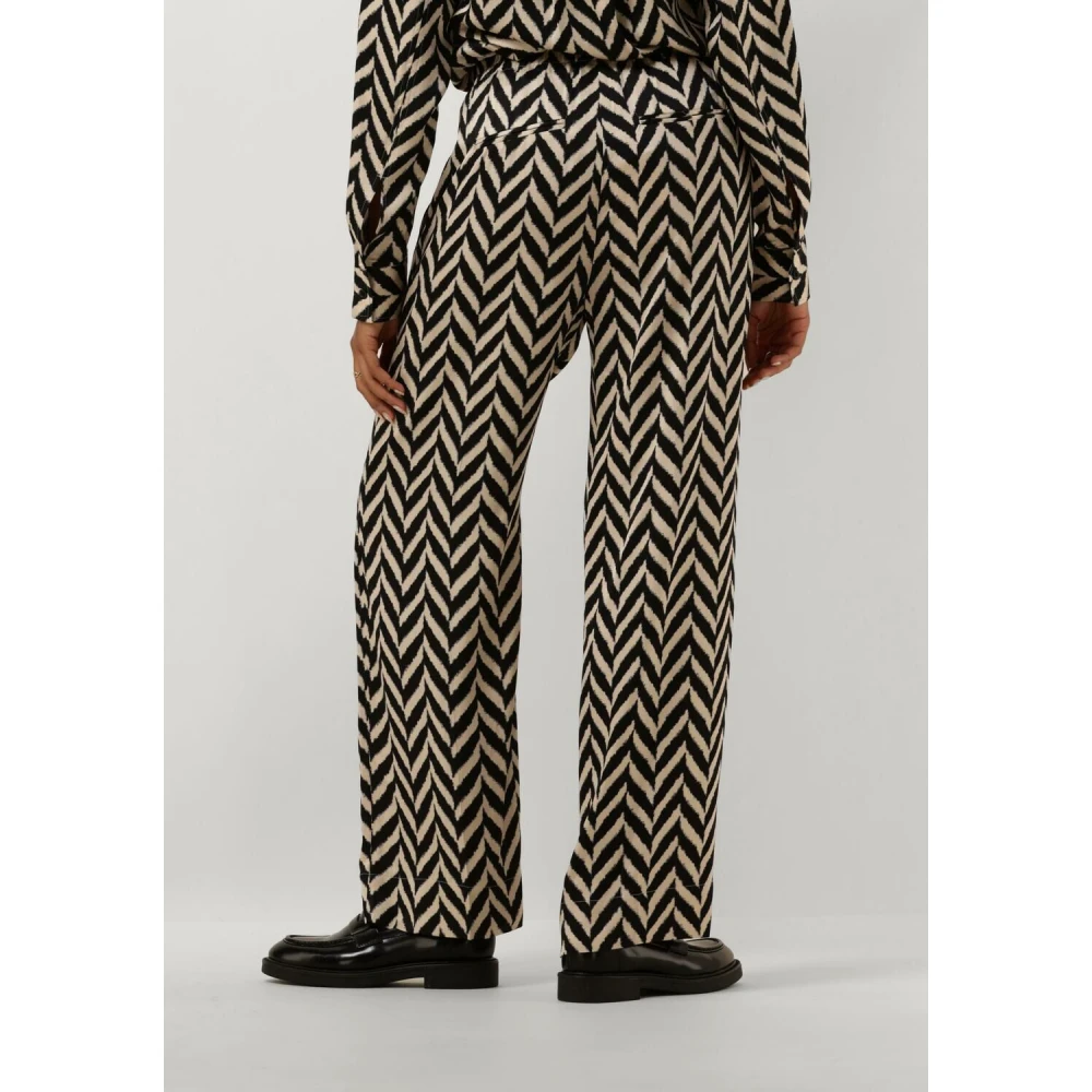 Second Female Zwarte Trendy Broek Second Dames Black Dames