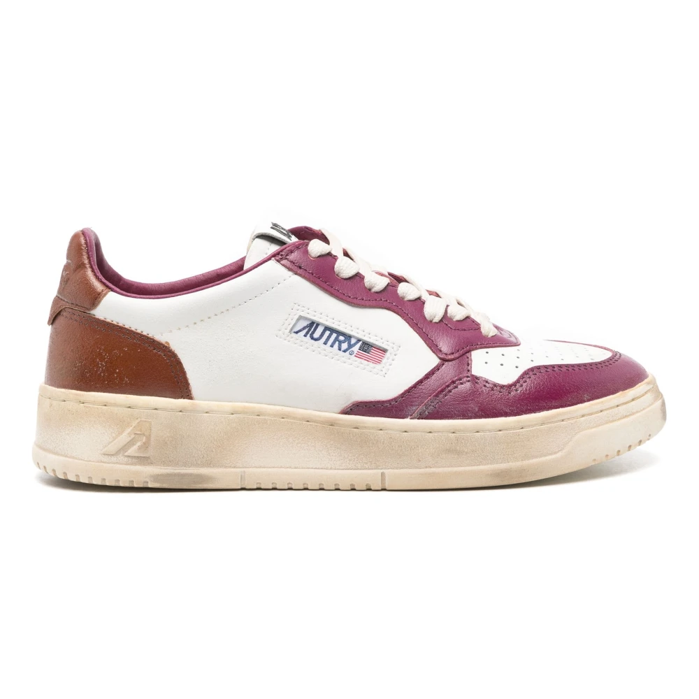 Autry Low Super Medalist Sneakers Dames Schoenen Paars