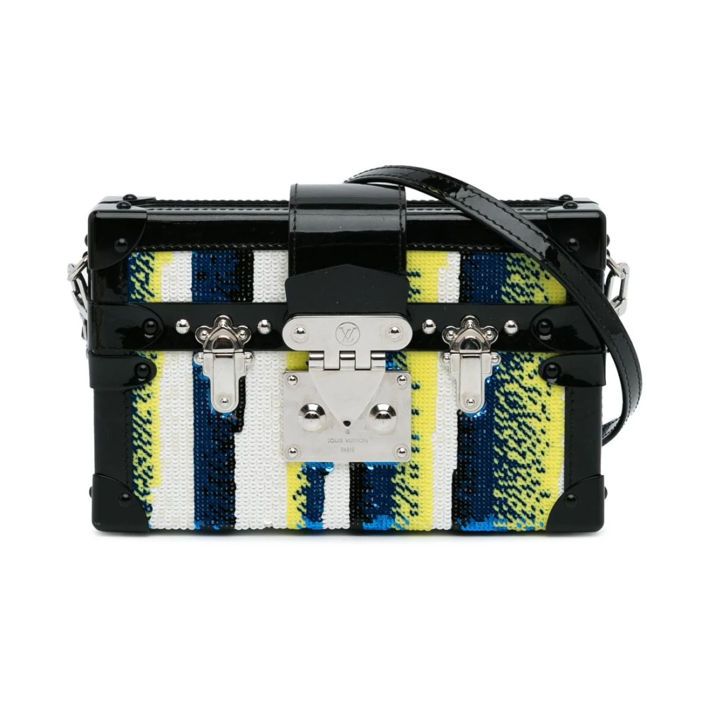 Louis Vuitton Vintage Women's Pre-Owned Sequin Box Bag Crossbody