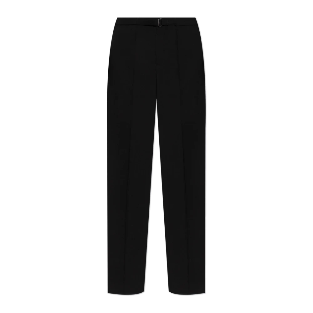 Lanvin Geplooide broek Black Heren