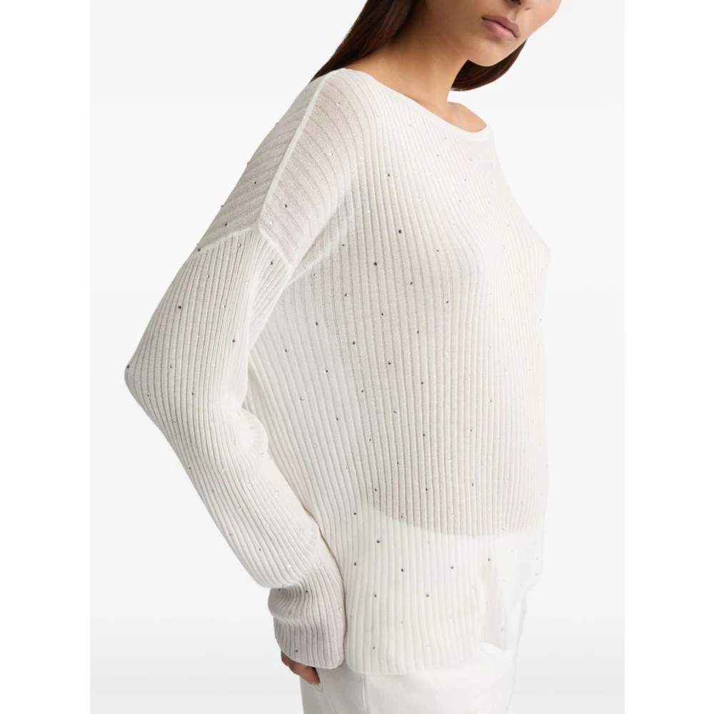 Liu Jo Witte Trui Chic Stijl White Dames