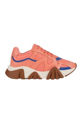 squalo-sneakers-cuir-maille-caoutchouc