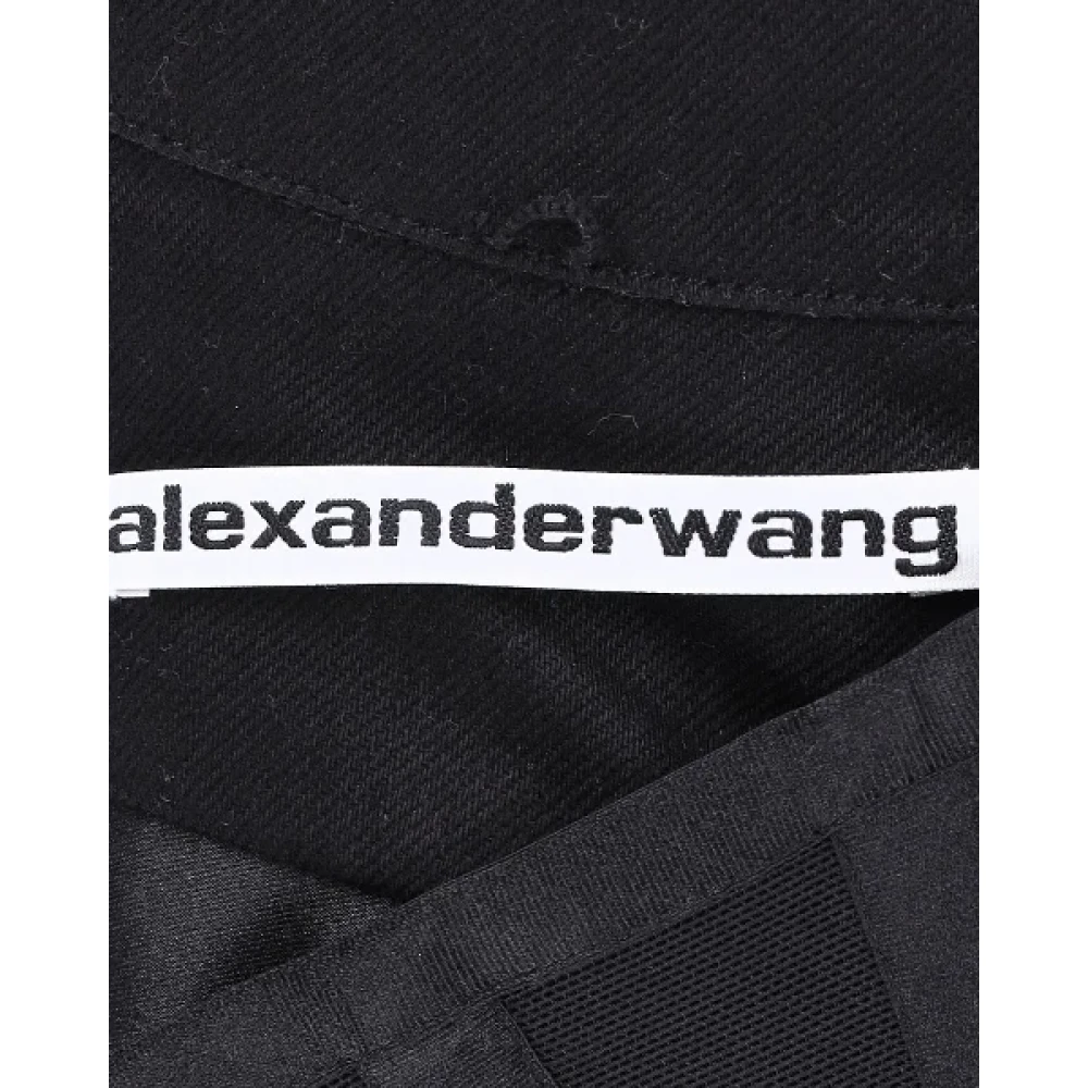 Alexander Wang Pre-owned Cotton dresses Black Dames