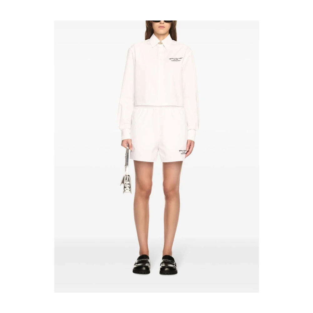 Off White Witte T-shirts en Polos White Dames