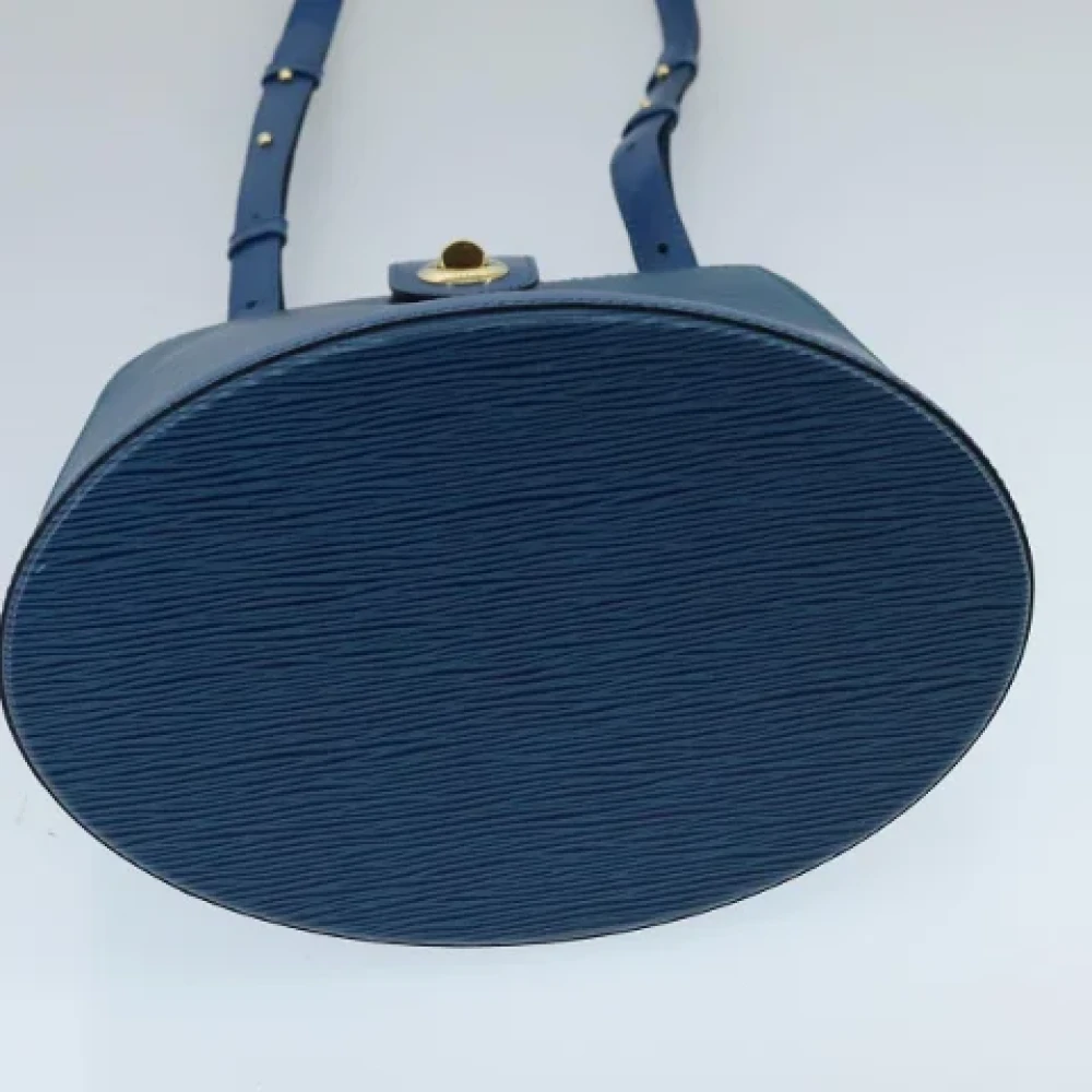 Louis Vuitton Vintage Pre-owned Leather handbags Blue Dames