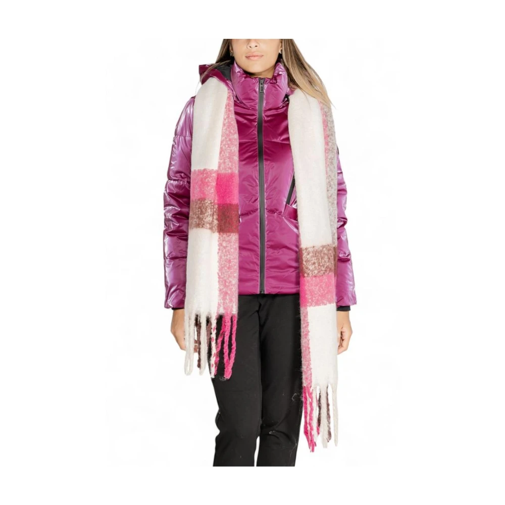 Only Glanzende Stijl Pufferjas Purple Dames