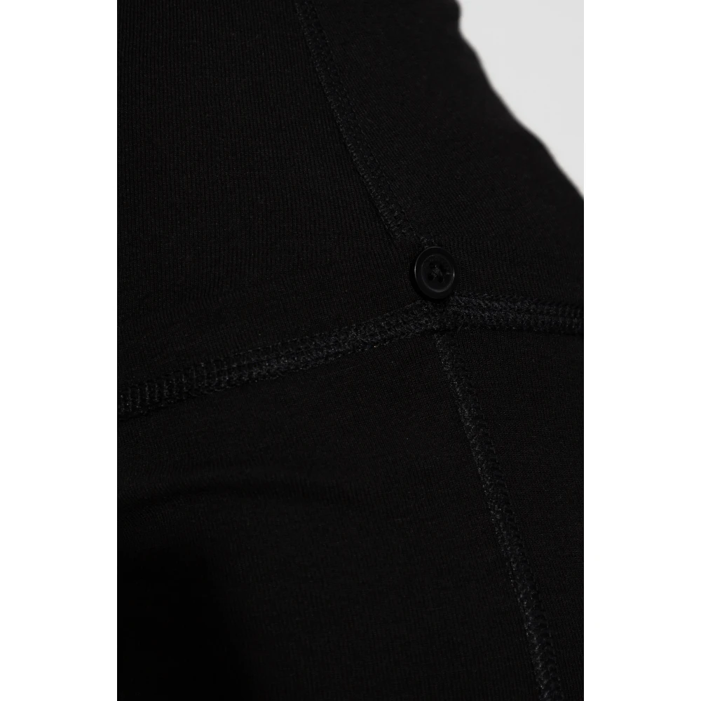 Helmut Lang Jurk met afneembare mouwen Black Dames