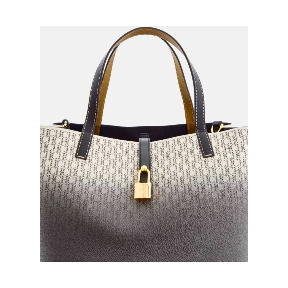 Carolina Herrera Vergrendelde M Matryoshka Handtas Brown Dames