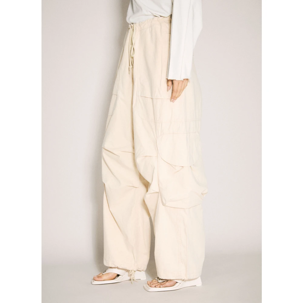 Entire Studios Canvas Cargo Broek Beige Dames