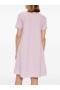 robe-rose-a-manches-courtes