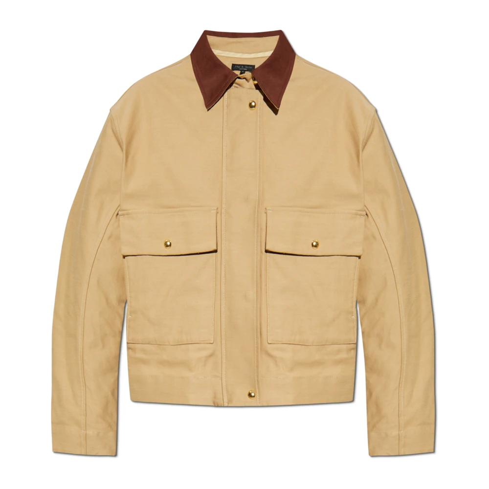 Rag & Bone Jas Nonie Beige Dames