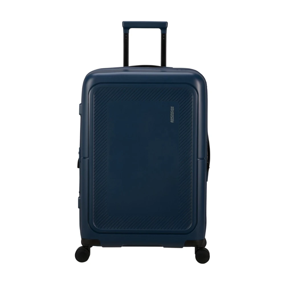 American Tourister trolley Dashpop 67 cm. Expandable donkerblauw